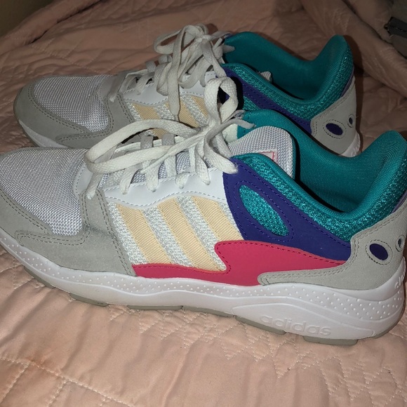 colorful tennis shoes